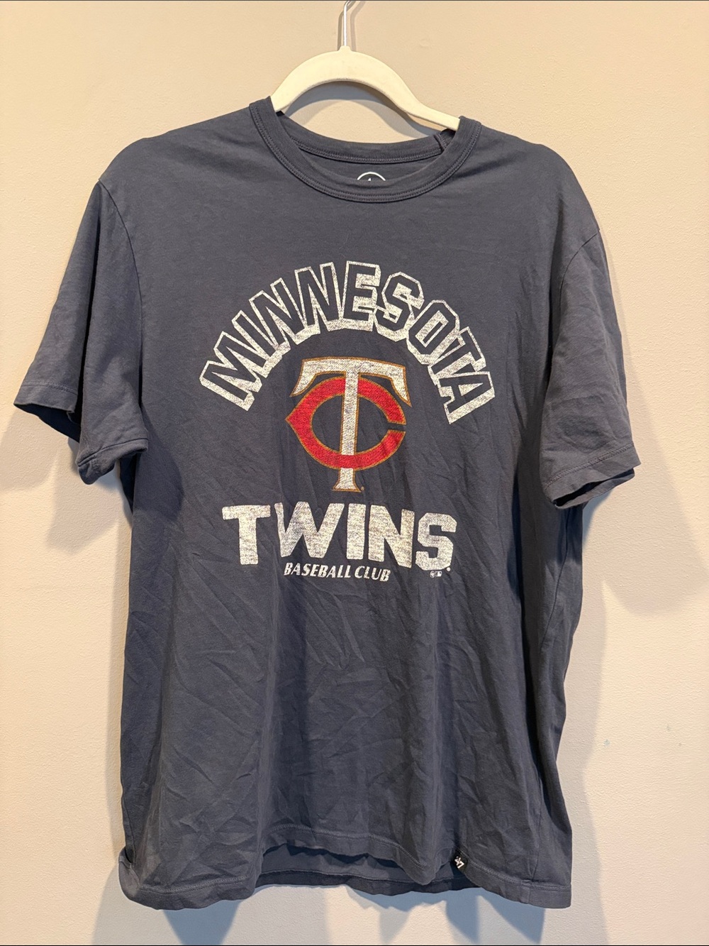 47 Minnesota Twins Navy Short Sleeve Graphic Tee